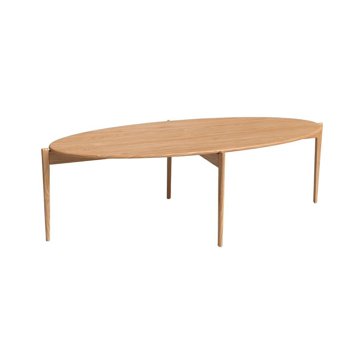 Oscarssons Möbel Tilia Soffbord 150 cm Ellips, Oljad Ek