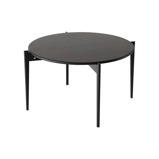 Oscarssons Möbel Tilia Soffbord Ø88x48 cm, Svartbetsad Ek