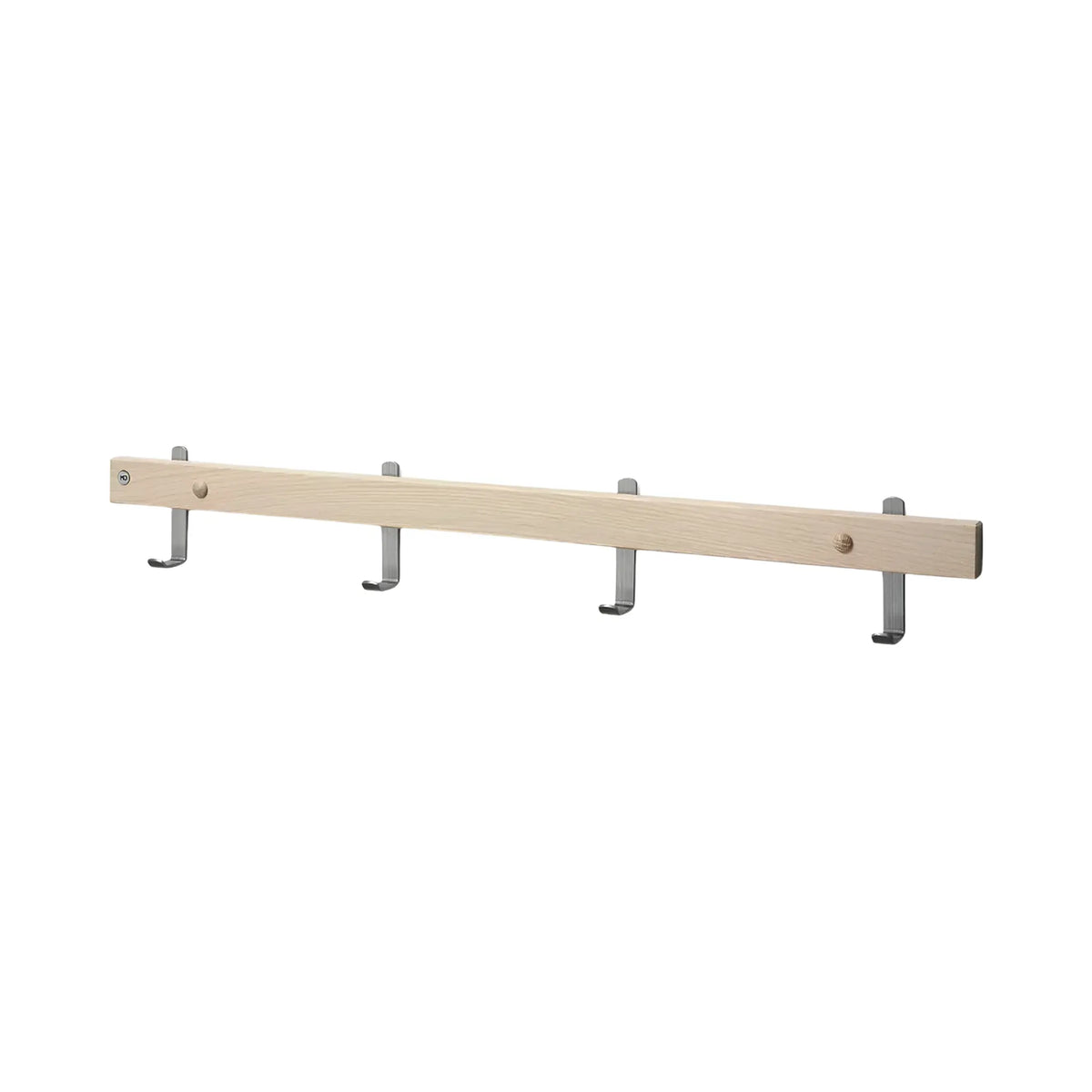 Oscarssons Möbel Nadja Kroklist II 70 cm, Vitoljad Ek/Slipat stål