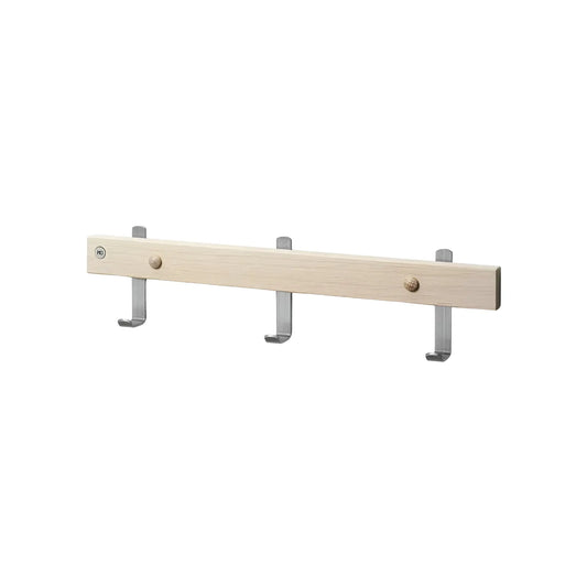 Oscarssons Möbel Nadja Kroklist II 40 cm, Vitoljad Ek/Slipat stål
