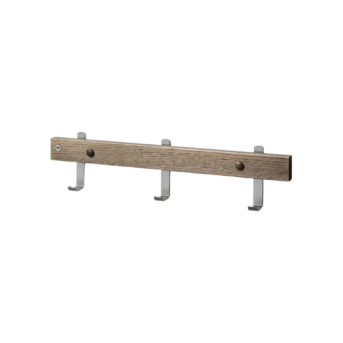 Oscarssons Möbel Nadja Kroklist II 40 cm, Rökt Ek/Slipat stål