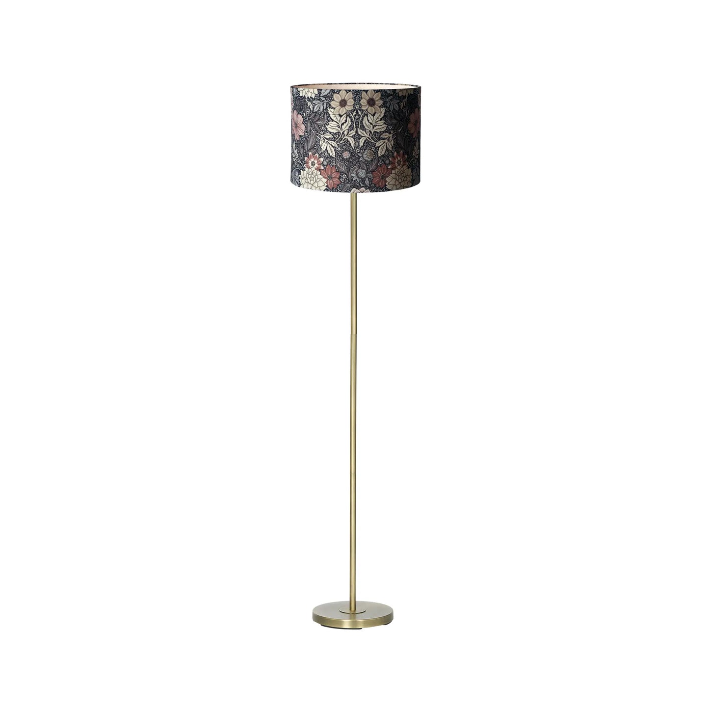 PR Home Amy Golv Mässing 25cm, Dahlia Brun