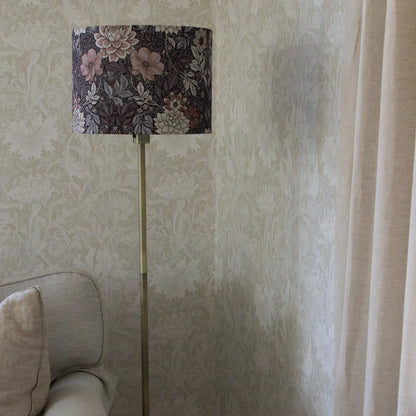 PR Home Amy Golv Mässing 25cm, Dahlia Brun