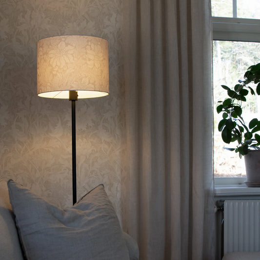 PR Home Amy Golv Svart 25cm, Acanthus
