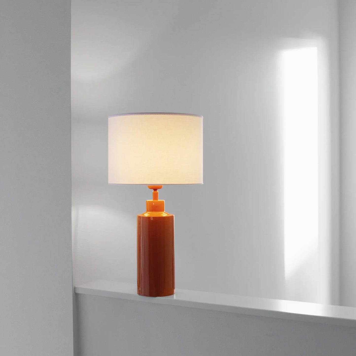 PR Home Solo Bordslampa 46 cm, Blank Orange