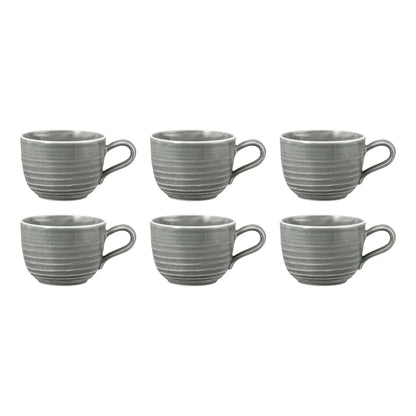Seltmann Weiden Terra Skål 0,26 ltr 6-pack, Pärlgrå
