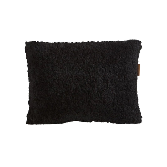 Shepherd of Sweden, Lina Fårskinnskudde, Ullbaksida, Svart