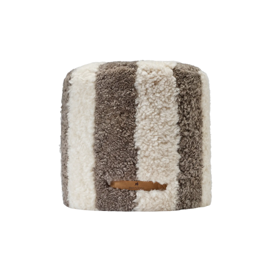 Shepherd of Sweden, Randy Fårskinnspuff, Creme/Stone