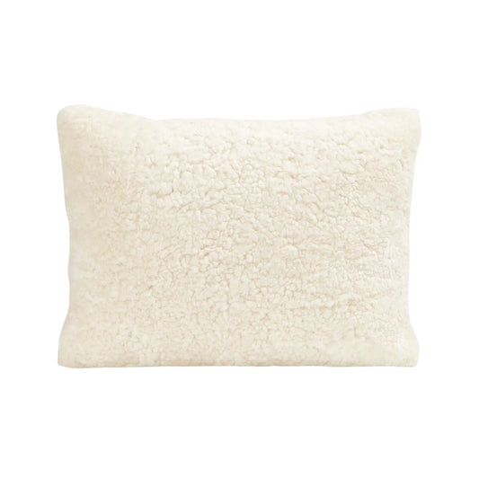 Shepherd of Sweden, Lina Fårskinnskudde, Ullbaksida, Creme