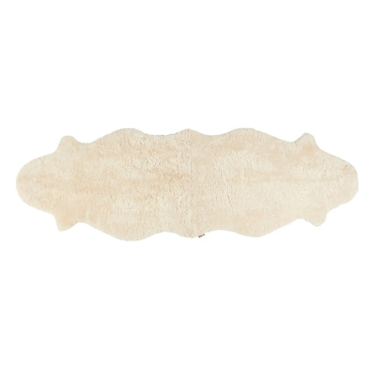 Shepherd of Sweden Ella Korthårigt fårskinn 190x60 cm (2 skinn), Creme
