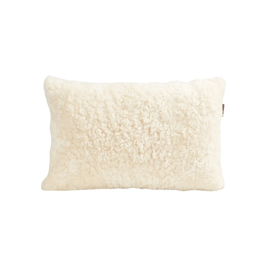 Shepherd of Sweden Alice Fårskinnskudde 60x40 cm, Creme
