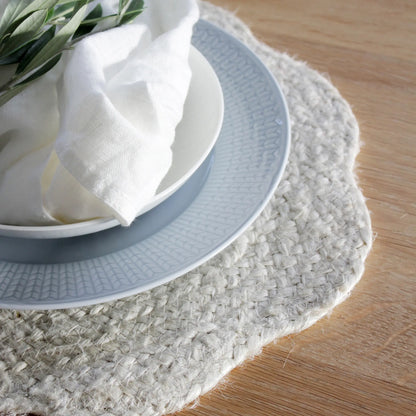 Svanefors Ekdal Tablett 4P 38cm, Offwhite