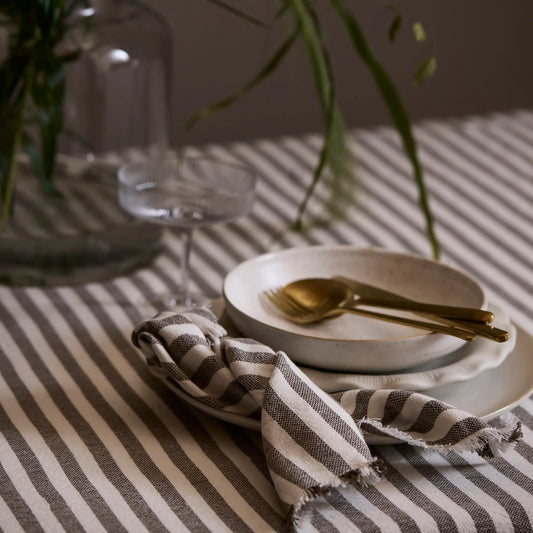 Svanefors Gaby Servett 4P 45x45cm, Mörkbrun