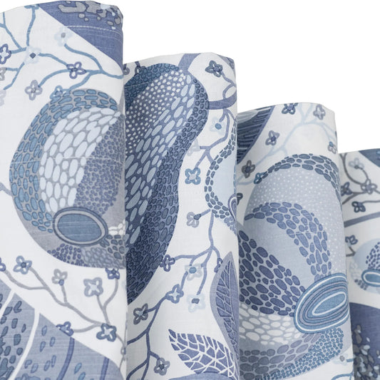 Svanefors A&E Gardin 2P 2x145x250cm, Denim