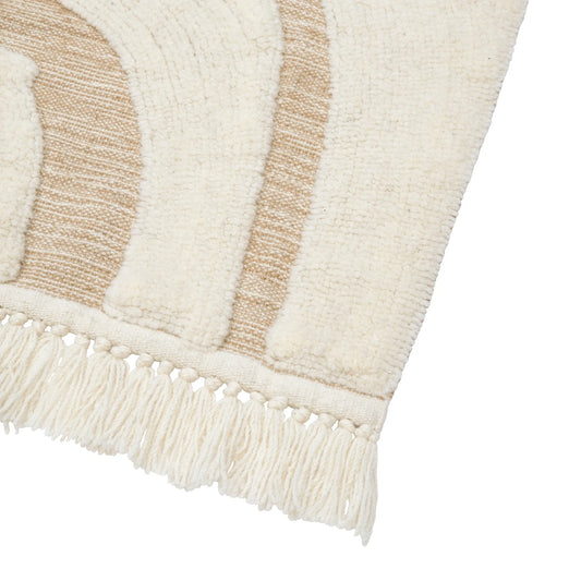 Svanefors Sita Ullmatta 170x240cm, Offwhite