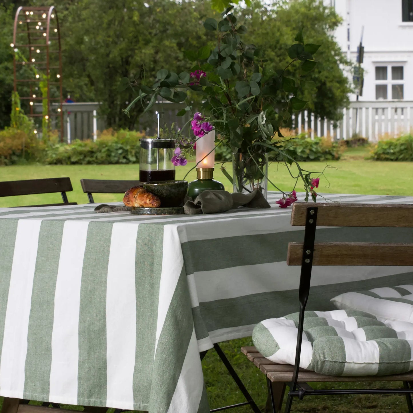 Svanefors Louise Duk 145x250cm, Mossa