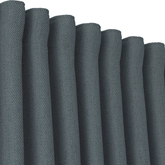 Svanefors Greenwich Gardin 2P 2x140x280cm, Mörkgrå