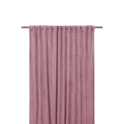 Svanefors Estelle Sammetsgardin 2P 135x280cm, Rosa