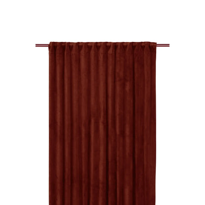 Svanefors Estelle Sammetsgardin 2P 135x280cm, Rost