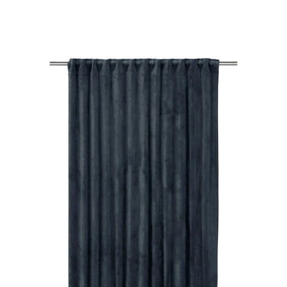 Svanefors Estelle Sammetsgardin 2P 135x280cm, Mörkblå