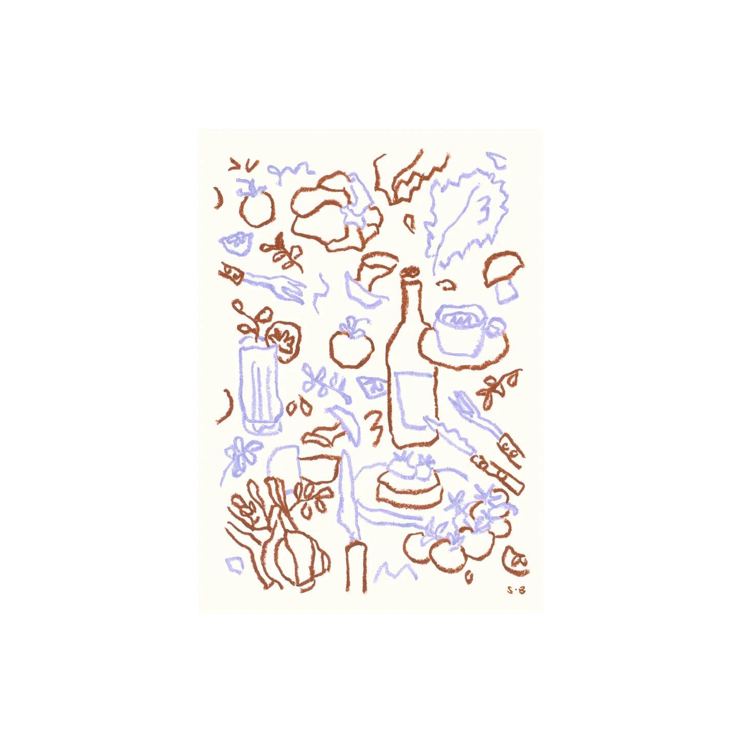 The Poster Club Cooking Session Poster 50x70
