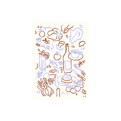 The Poster Club Cooking Session Poster 50x70