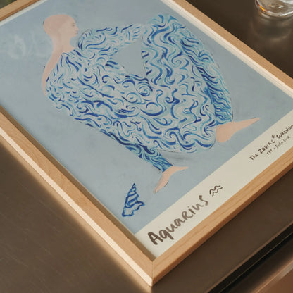The Poster Club Aquarius Poster 50x70