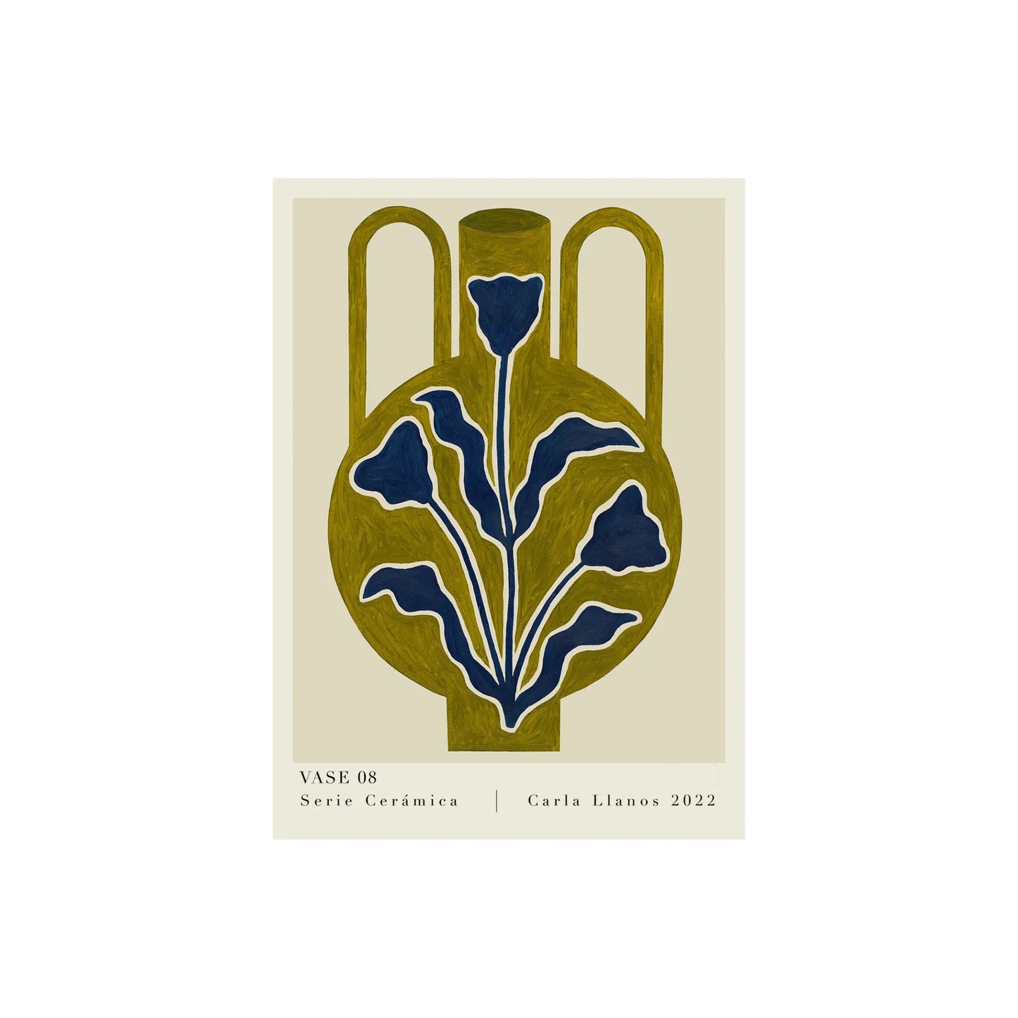 The Poster Club Vase 08 Poster 50x70