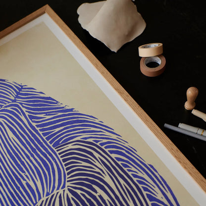 The Poster Club Deep Blue Poster 70x100