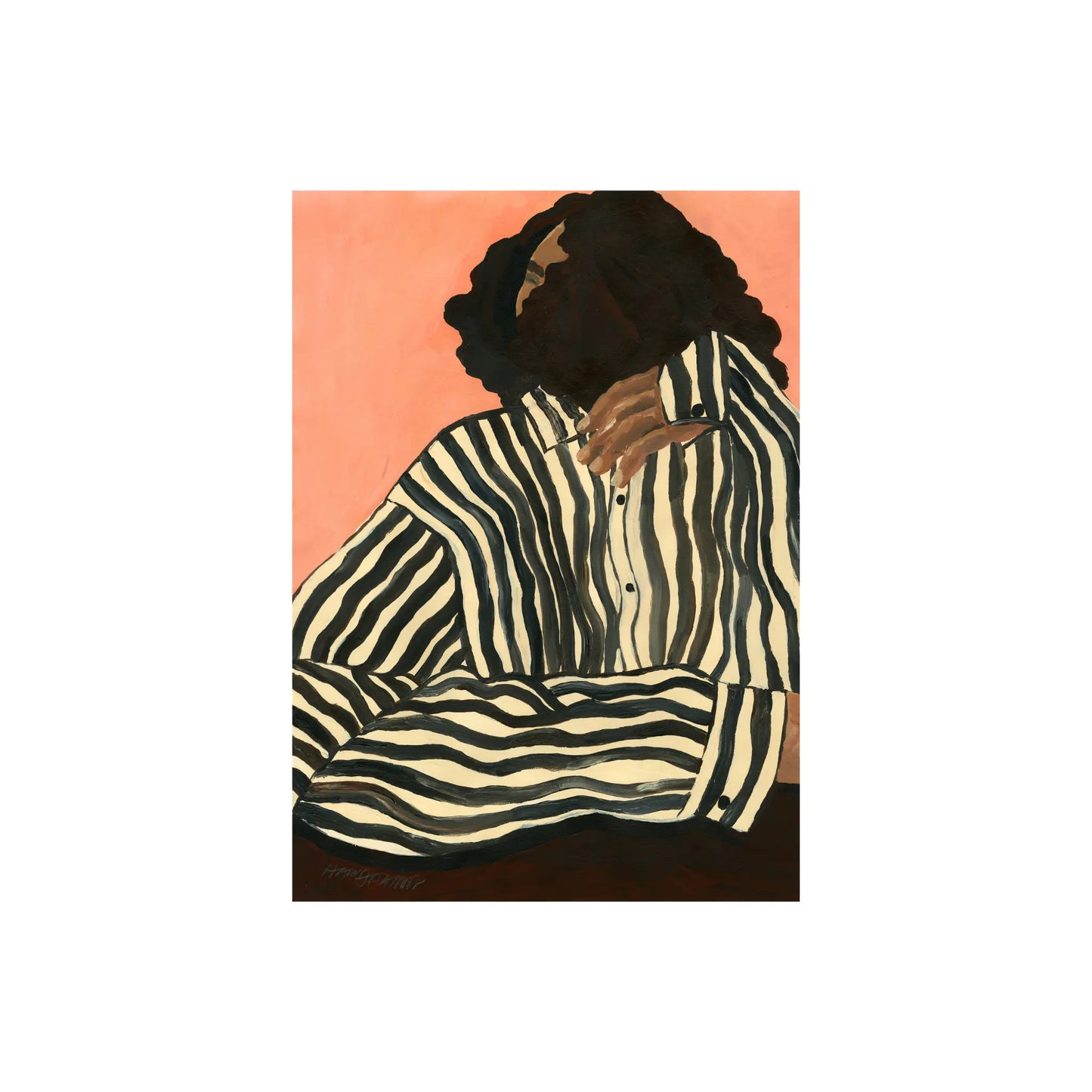 The Poster Club Serene Stripes Poster 70x100