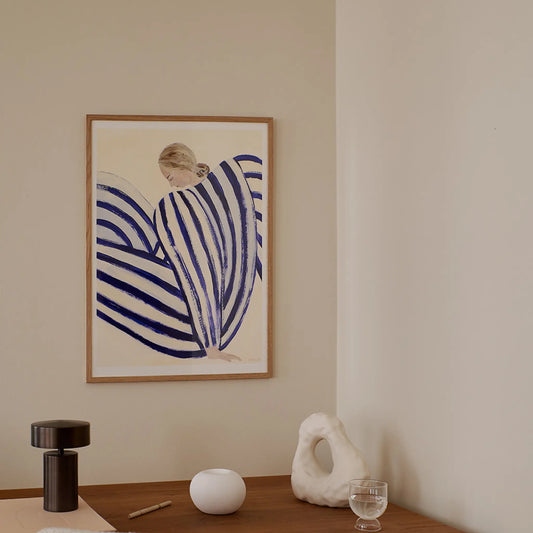 The Poster Club Blue Stripe At Concorde Poster 70x100