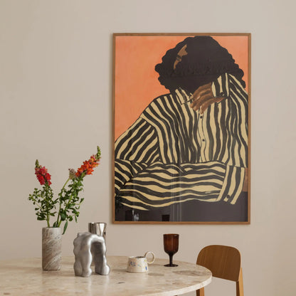 The Poster Club Serene Stripes Poster 70x100