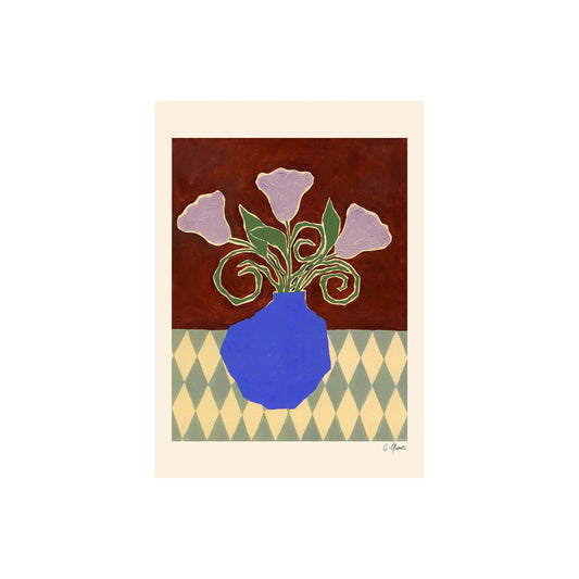 The Poster Club Purple Flowers Poster 70x100