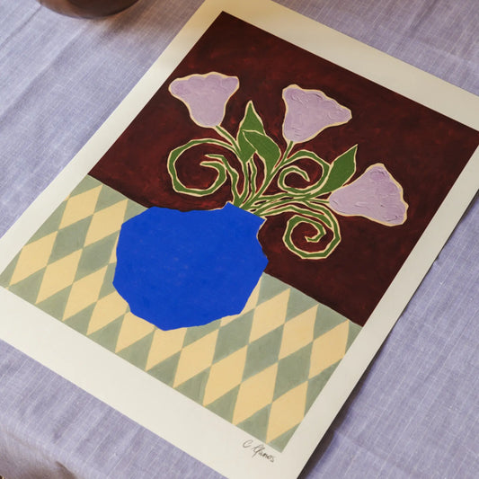 The Poster Club Purple Flowers Poster 70x100
