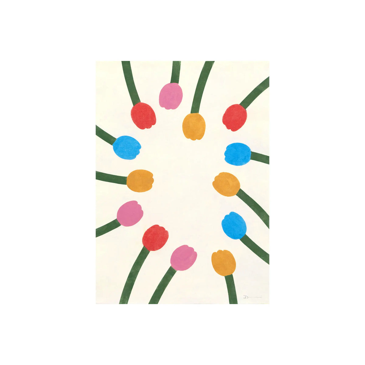 The Poster Club Rhythm of Flowers 70x100