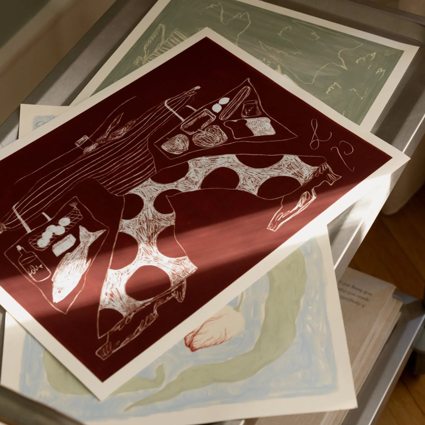 The Poster Club Sam Shopping Poster 50x70