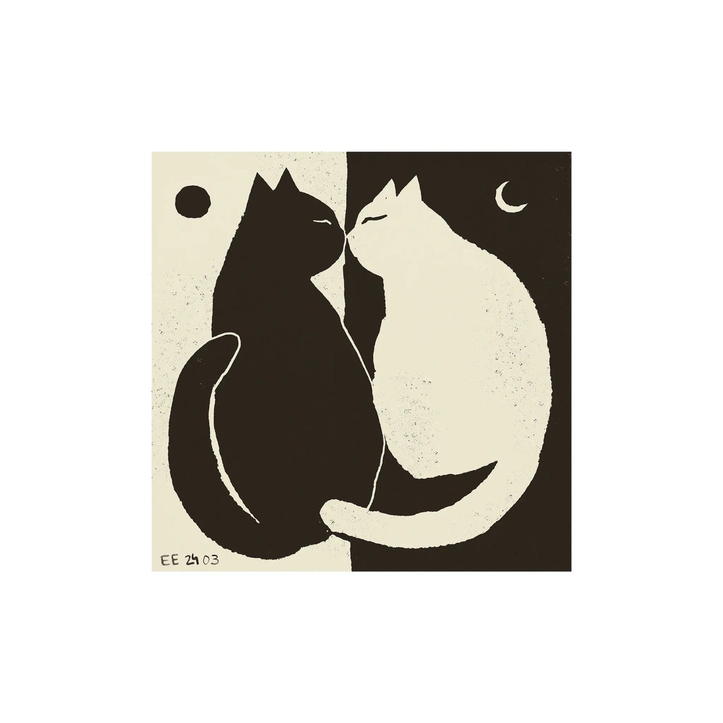 The Poster Club You and Me Poster 50x50