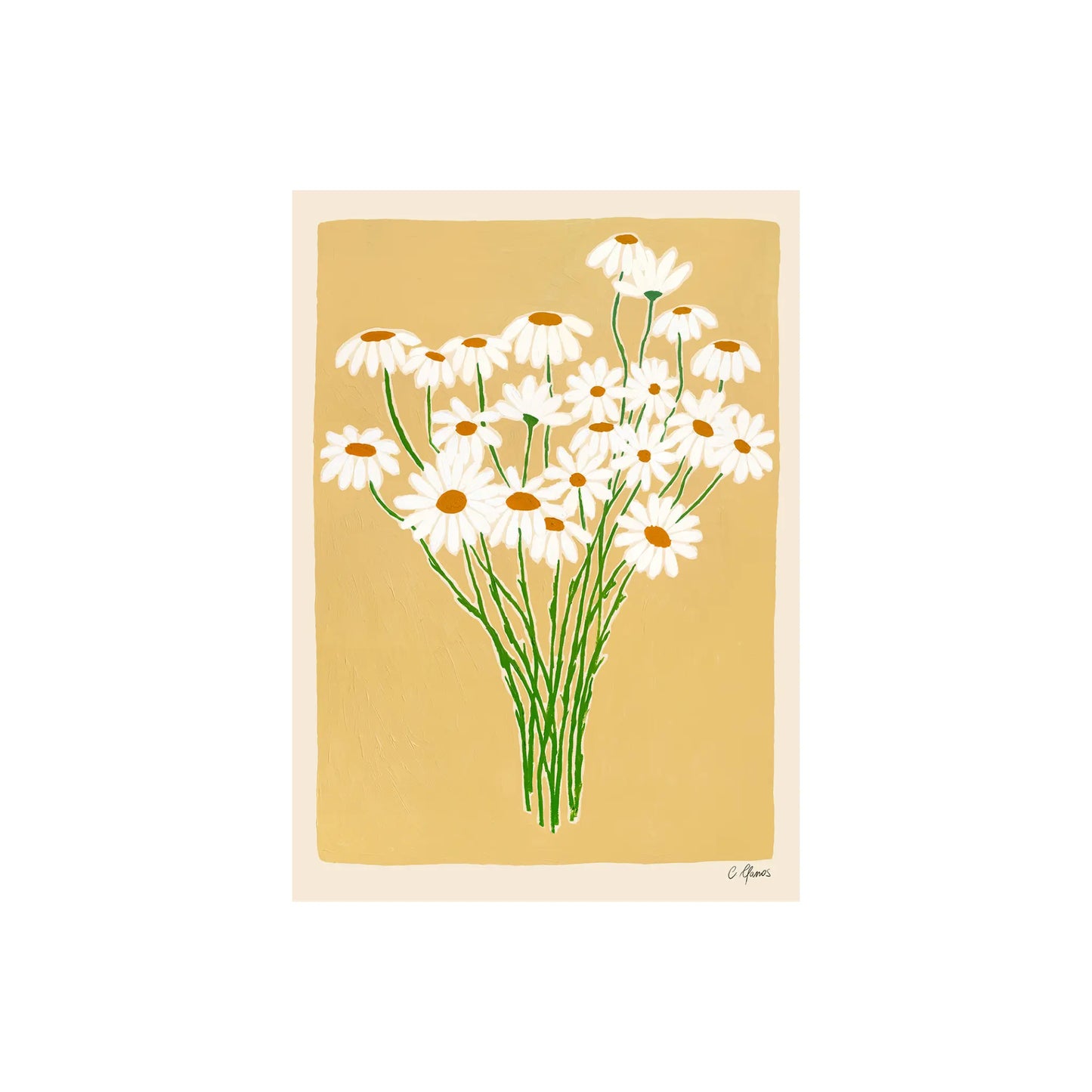 The Poster Club Daisies Poster 50x70