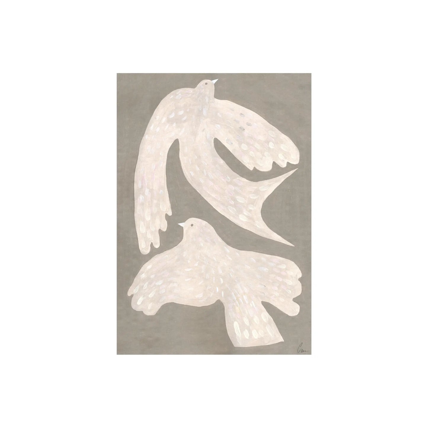 The Poster Club Two Birds Poster 50x70