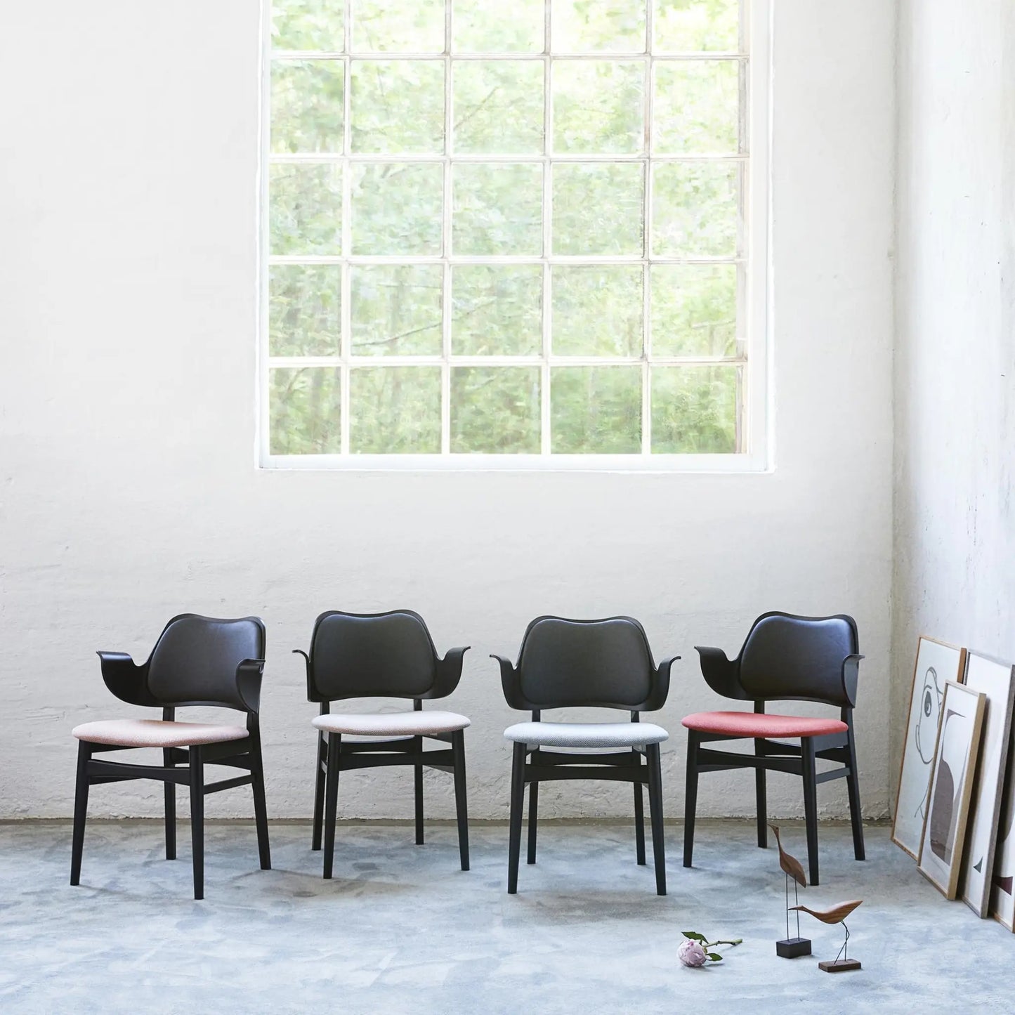Warm Nordic Gesture Matstol, Black