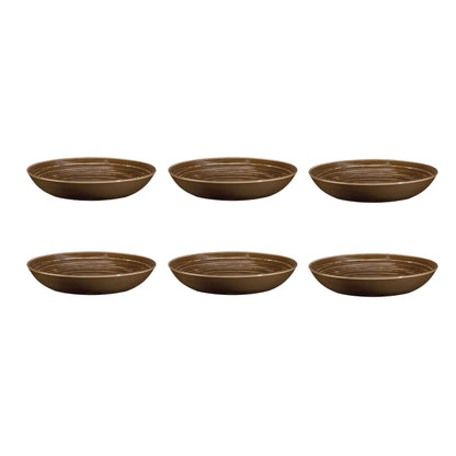 Seltmann Weiden Terra Tallrik Djup 21 cm 6-pack, Brun