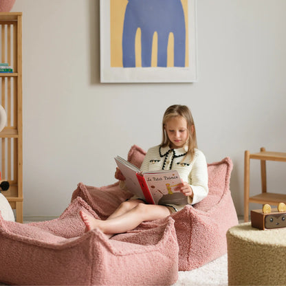 Wigiwama Sittpuff Fyrkantig, Guava Pink