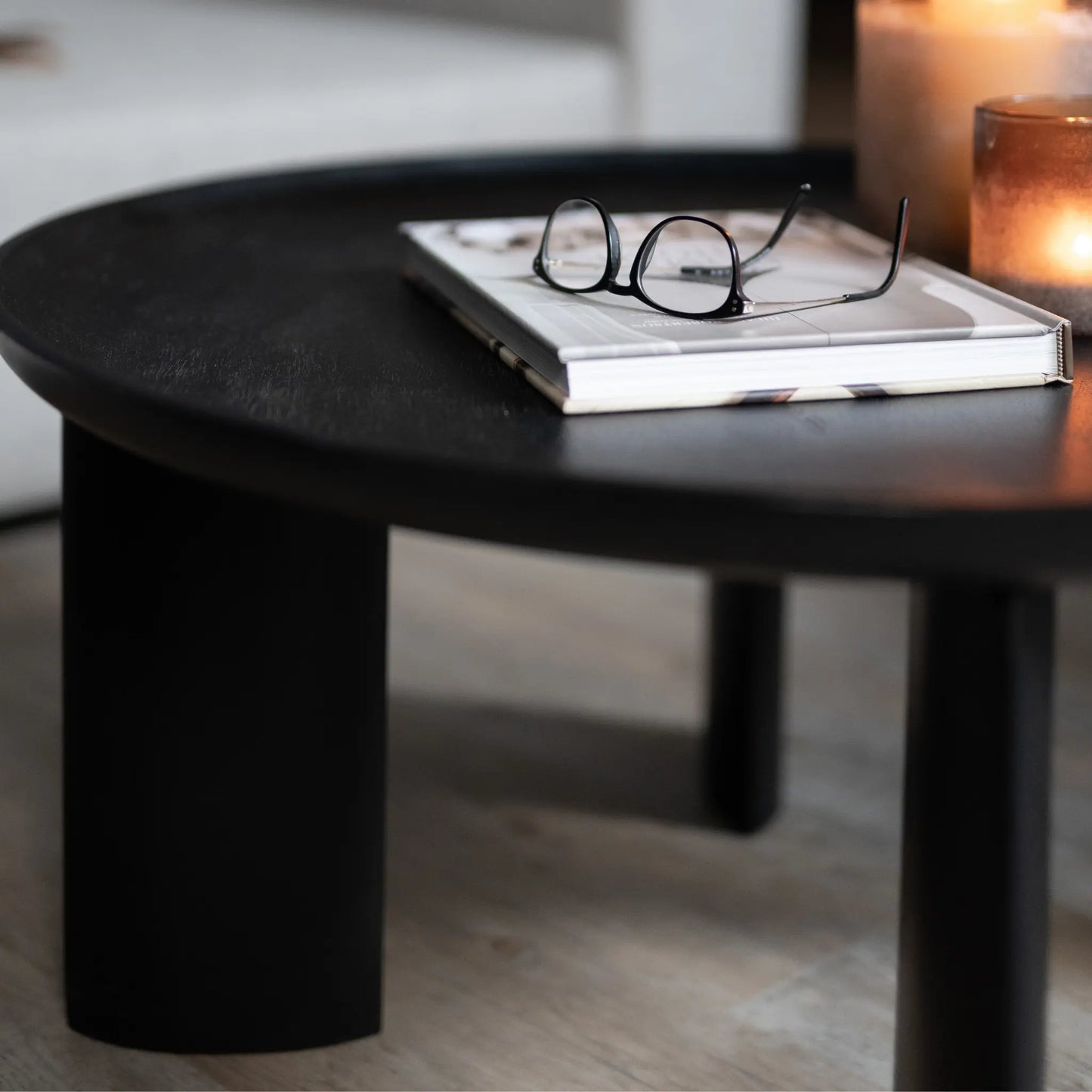 Wikholmform, Turin Soffbord, Svart