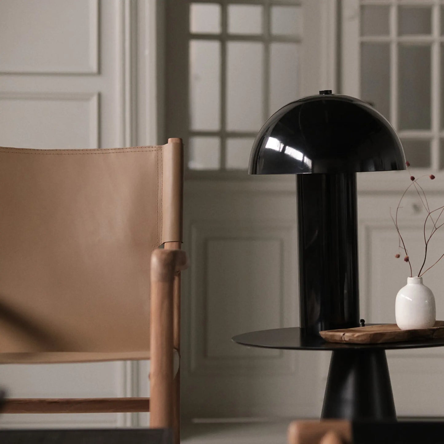 Wikholmform, Faro Fåtölj Armstöd, Sienna Brown