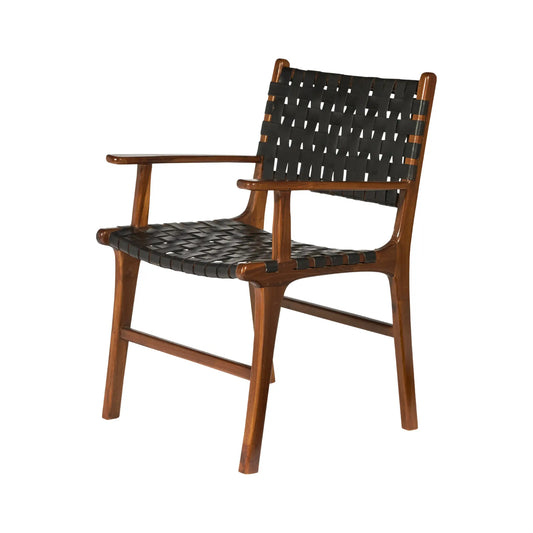 Wikholmform, Porto Stol M Armstöd, Svart