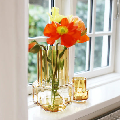 Ro Collection, Hurricane Reflections Ljuslykta/Vas, No. 26, Amber